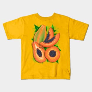 Papaya Party Kids T-Shirt